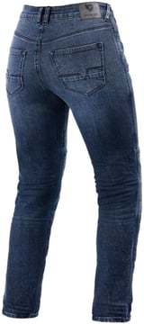 REV'IT Victoria 2 Ladies SF Jeans Medium Blue