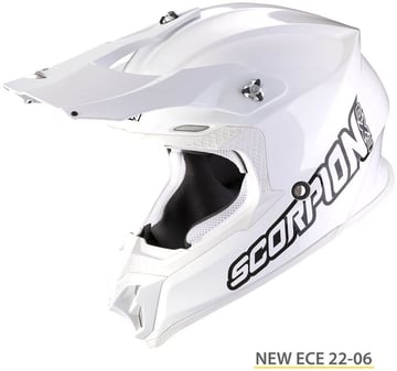Scorpion VX-16 EVO AIR Solid White/White