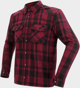 Richa Forest Shirt Black/Burgundy 1200