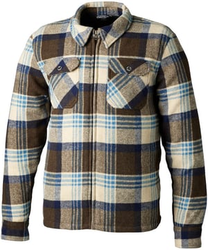 RST Brushed CE Jacket Brown/Blue Check
