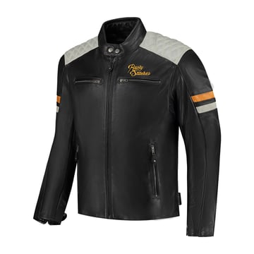 Rusty Stitches Jari V2 Jacket Black/Light Grey/Gol 112