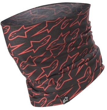 Alpinestars Astars Neck Tube Black Red Fluo 1030