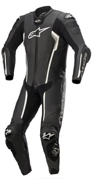 Alpinestars Missile V2 Leather One Piece Black White 12