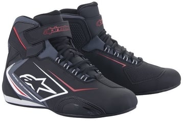 Alpinestars Sektor Waterproof Shoes Black White Gray 153