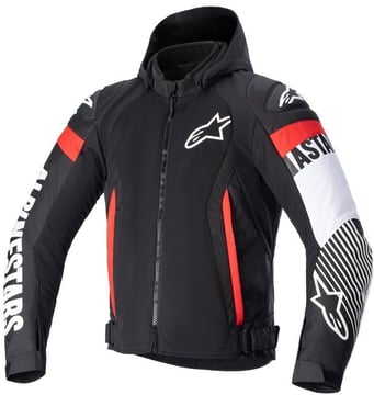 Alpinestars Zaca Air Jacket Black White Red Fluo 1231