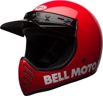 BELL Moto-3 Classic Gloss Red 06