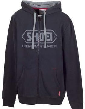 Shoei Zip Hoody Black
