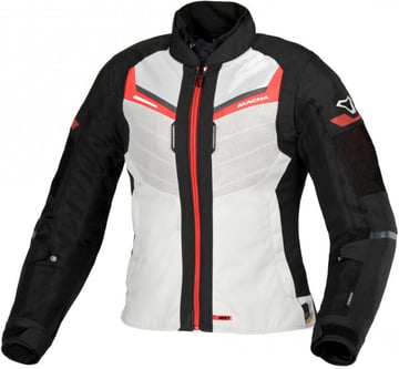 Macna Tondo Ladies Jacket Grey/Red