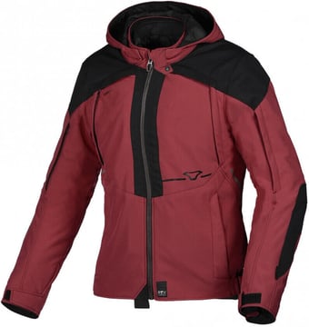 Macna Territor Ladies Waterproof Hoodie Red/Black