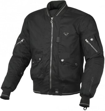 Macna Bastic Bomber Jacket Flat Black