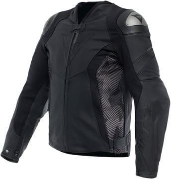 Dainese Avro 5 Leather Jacket Black/Anthracite