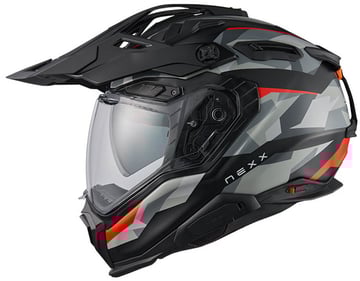 NEXX X.WED3 Trailmania Grey/Red Mat