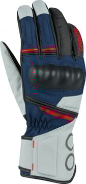 Bering Lady Siberia Gloves Grey/Blue/Red