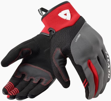 REV'IT Endo Gloves Grey/Red