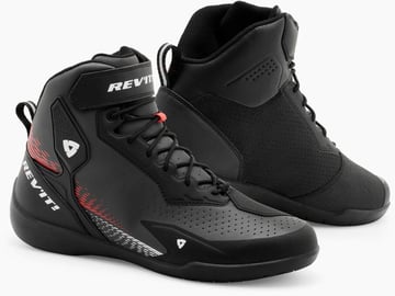 REV'IT G-Force 2 Shoes Black/Neon Red