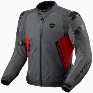 REV'IT Control Air H2O Jacket Grey/Red