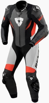 REV'IT Control Onepiece Black/Neon Red