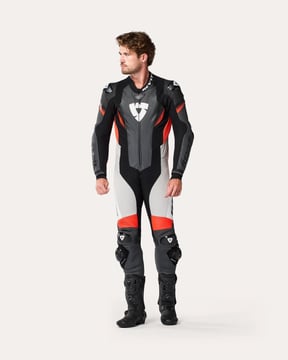 REV'IT Control Onepiece Black/Neon Red