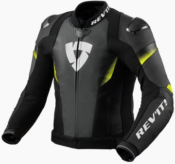 REV'IT Control Jacket Black/Neon Yellow