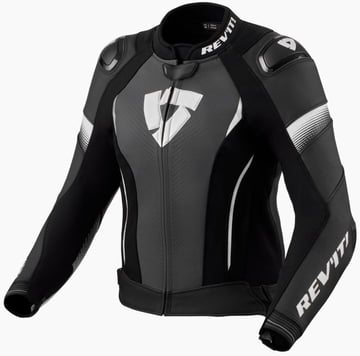 REV'IT Xena 4 Pro Ladies Jacket Black/White