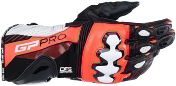 Alpinestars GP Pro R4 Gloves Black Red Fluo White 1321