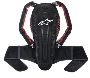 Alpinestars Nucleon KR-2 Black Smoke Red 1113