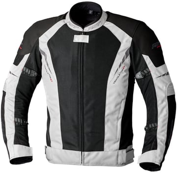RST RST textile Ventilator-XT CE Men Jacket Black/Silver