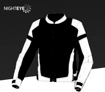 Macna Velotura Jacket Black Night Eye
