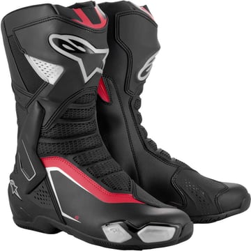 Alpinestars SMX-6 V3 Boots Black/Silver/Red 199