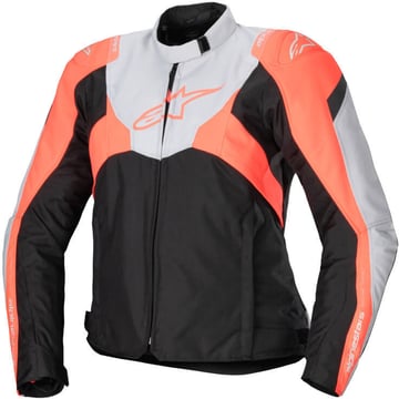 Alpinestars Stella T-Jaws V4 WP Jacket Black/Ice Gray/Fluo Coral 1789