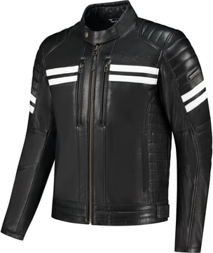 Rusty Stitches Steve Jacket Black/White 104