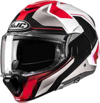 HJC F100 Bios White/Red 213