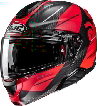 HJC RPHA-91 Blat Black/Red 130