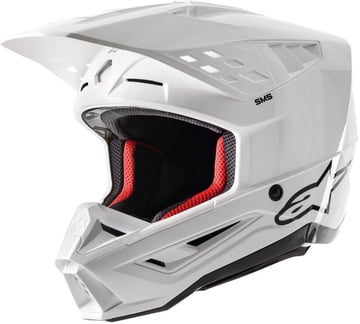 Alpinestars S-M5 White Glossy 2180