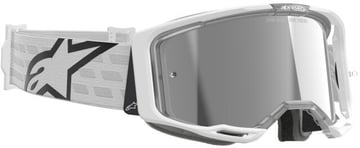 Alpinestars Vision 8 Corp Goggle White/Mirror Silver