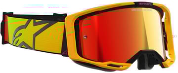 Alpinestars Vision 8 Corp Goggle Yellow/Pink/Mirror Red