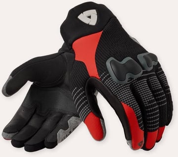 REV'IT Kinetic 2 Gloves Black/Red