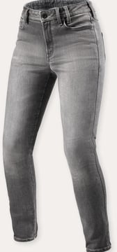 REV'IT Shelby 3 Skinny Ladies Jeans Medium Grey Used