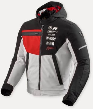 REV'IT Haste H2O Jacket Black/Red