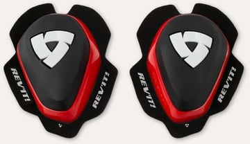 REV'IT Knee sliderset 2 Knee sliderset Red/Black/White