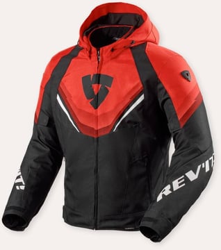 REV'IT Quantum 3 H2O Jacket Black/Red
