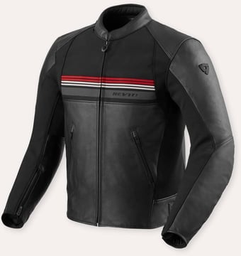 REV'IT Mile 2 Jacket Black/Red