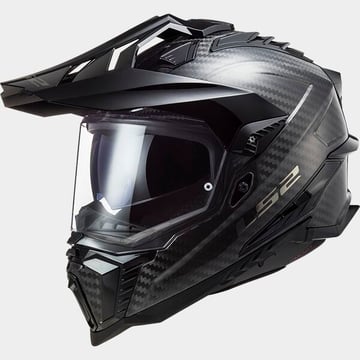LS2 MX701 Explorer Gloss Carbon