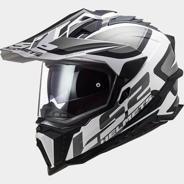 LS2 MX701 Explorer Alter Matt Black White