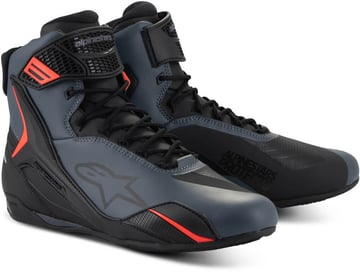 Alpinestars Faster 4 Shoes Black Gray Red Fluo 1130