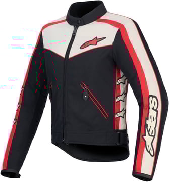 Alpinestars Stella T-Dyno WR Jacket Black Ecru Bright Red 1496