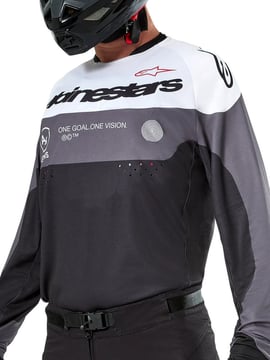 Alpinestars Pro-Dura Jersey Black Magnet White 1417