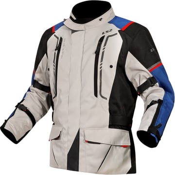 LS2 Narvik Man Jacket Blue Black Grey Red