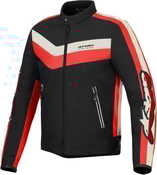 Alpinestars T-Dyno WR Jacket Black/Bright Red/Ecru 1486