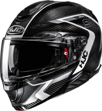 HJC RPHA-91 Carbon Grey/White 828